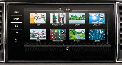 Škoda Karoq - Škoda Connect