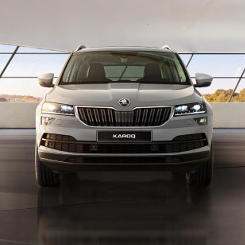 Škoda Karoq - pohľad spredu
