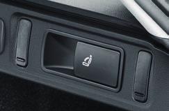 Škoda Octavia - diaľkovo ovládané sklopné sedadlá