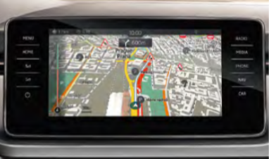 ŠKODA SCALA - online informácie o doprave